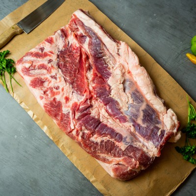 Свинина ребрышки мясные 900 г - купить в Тибелево